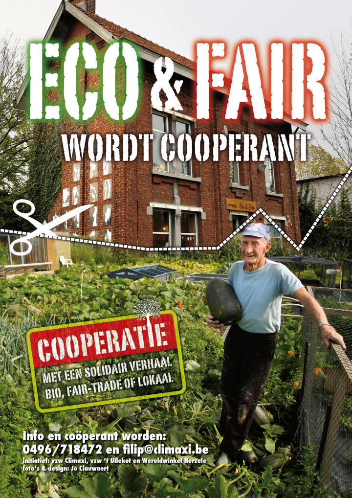 Eco en Fair. Ontwerp Jo Clauwaert