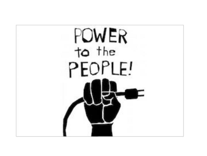 power to the people